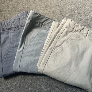 Bundle (3) Pairs Boys Shorts Size 16
